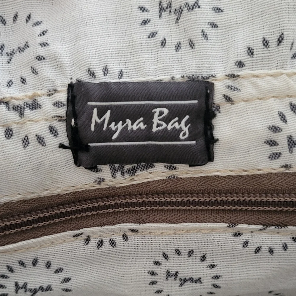 Myra Bag Freedom Of Stars Top Zip Top  Handle Bag